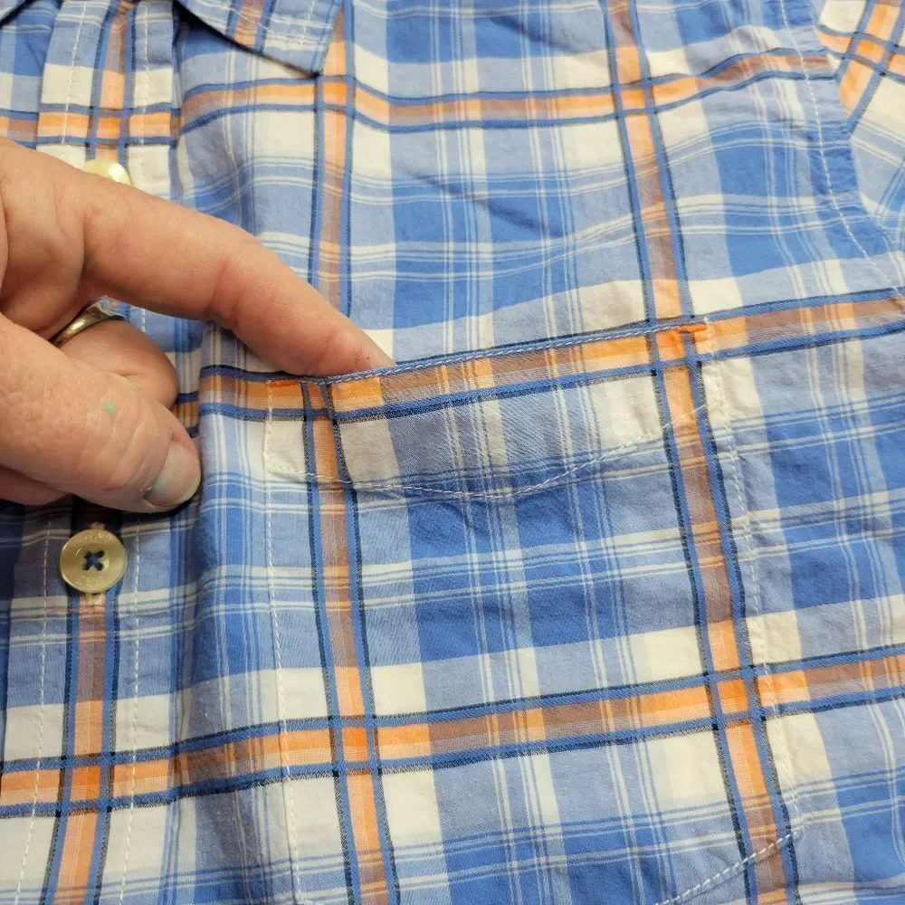 Gap kid's plaid shirt M8